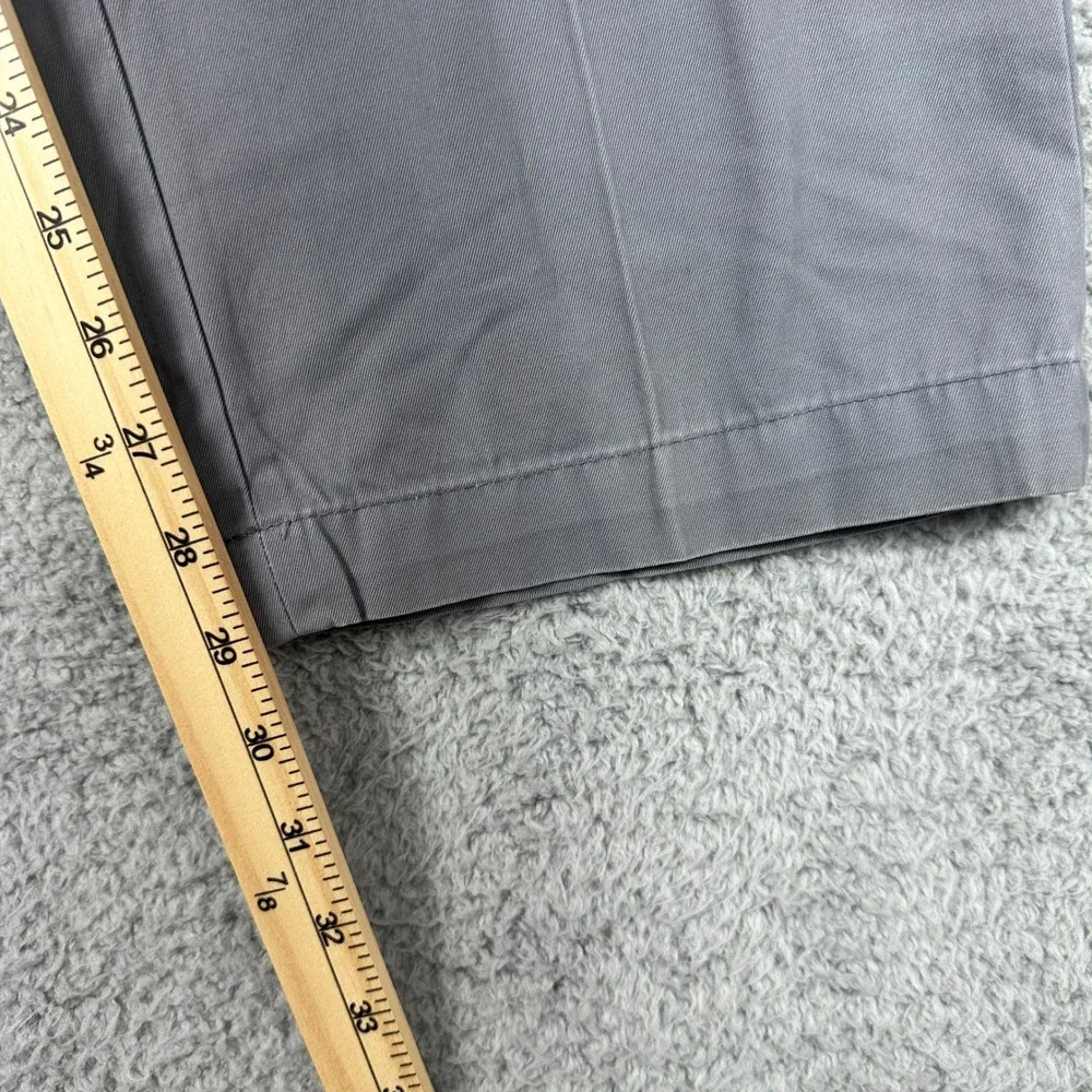 Banana Republic Aiden Chino Pants Mens 38x30 Mercury Grey Preppy Business‎